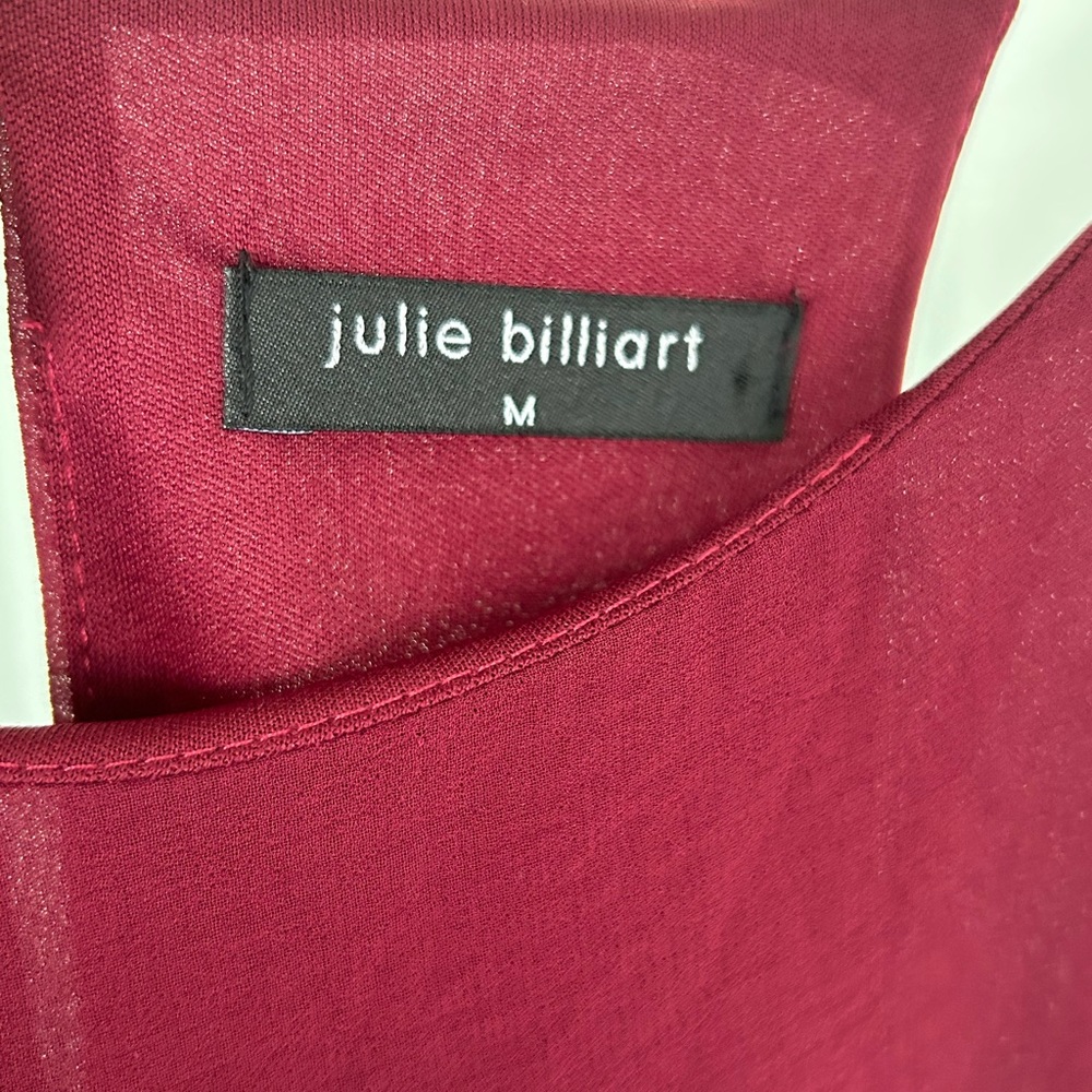 Flowy Summer Maroon Julie Billiart Dress - Picture 4 of 5